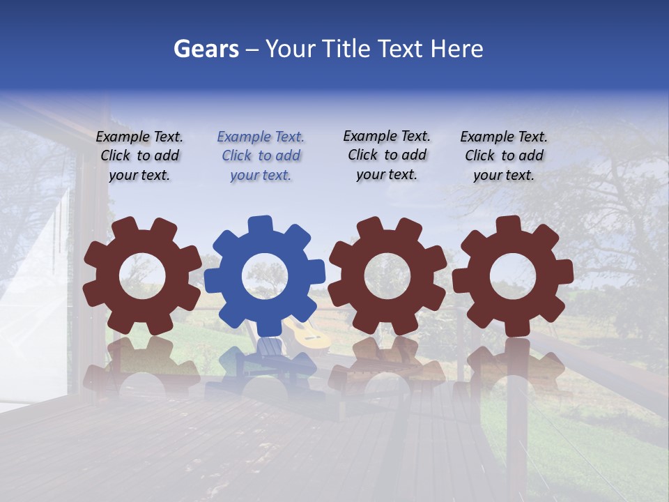 House South Living PowerPoint Template