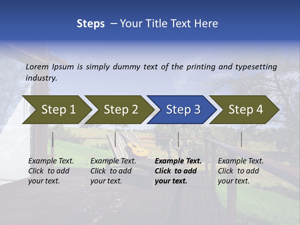 House South Living PowerPoint Template
