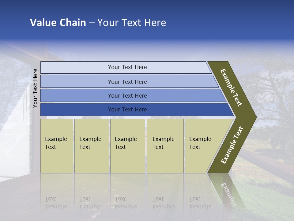 House South Living PowerPoint Template