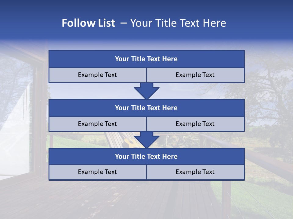 House South Living PowerPoint Template
