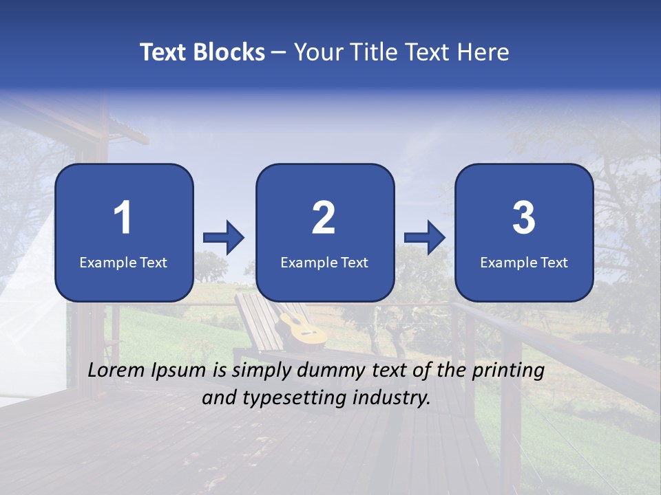 House South Living PowerPoint Template
