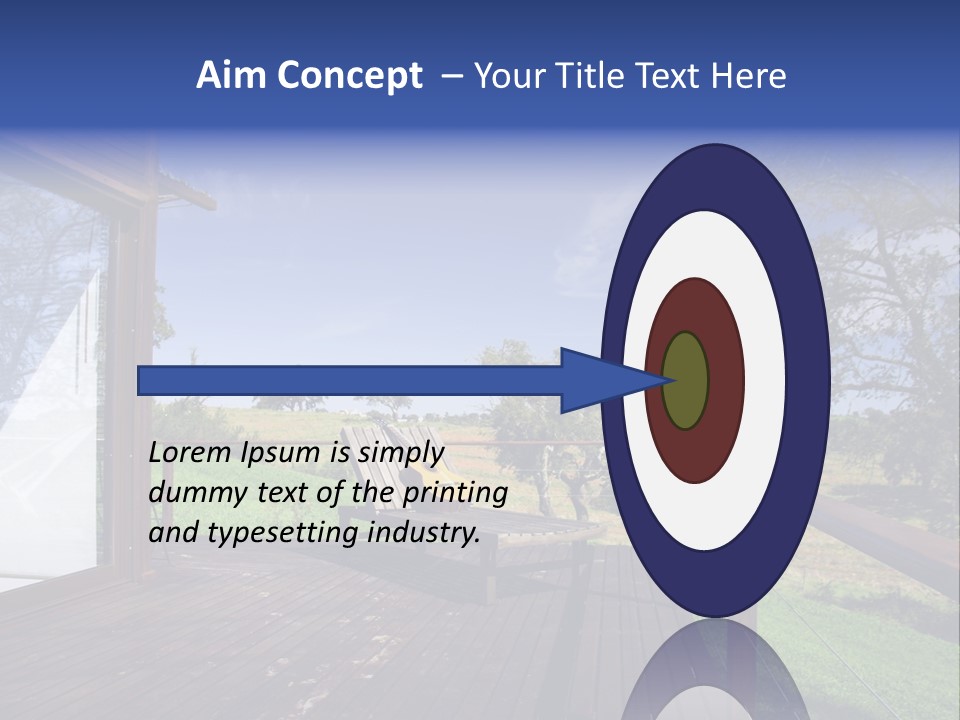 House South Living PowerPoint Template