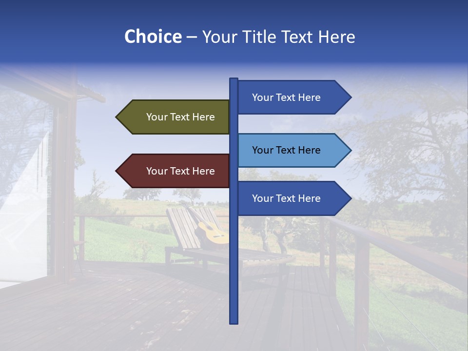 House South Living PowerPoint Template