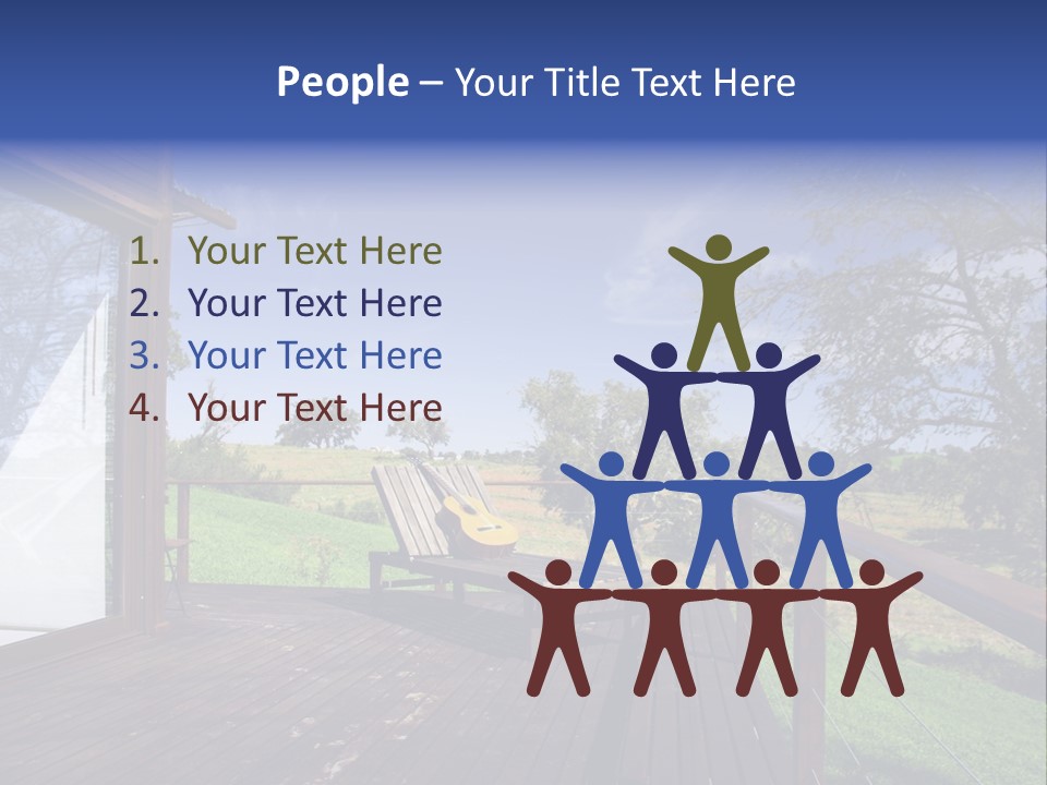 House South Living PowerPoint Template