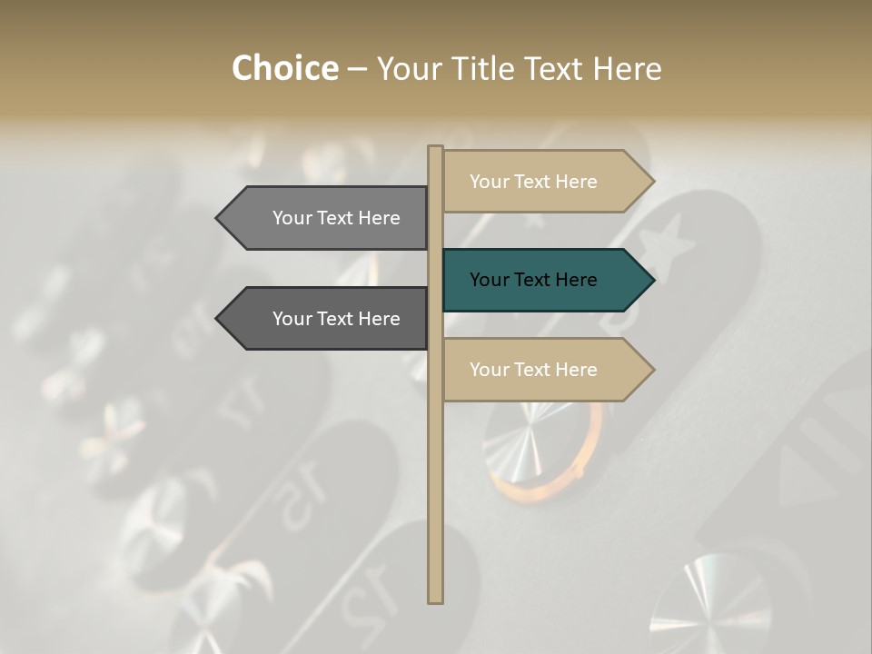 Destination Elevator City PowerPoint Template