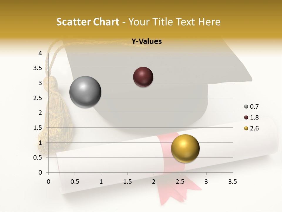 Hat Achievement Diploma PowerPoint Template