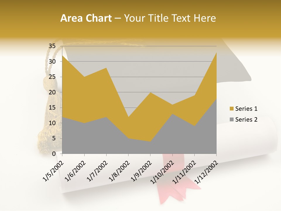 Hat Achievement Diploma PowerPoint Template