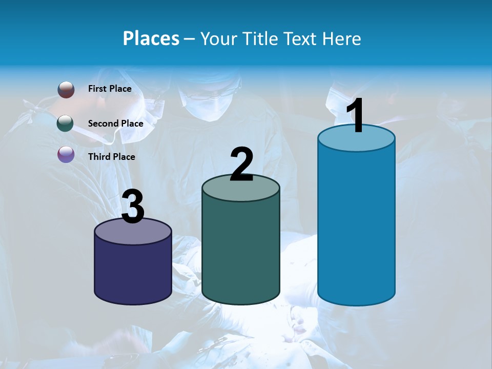 Blue Surgery Medical PowerPoint Template