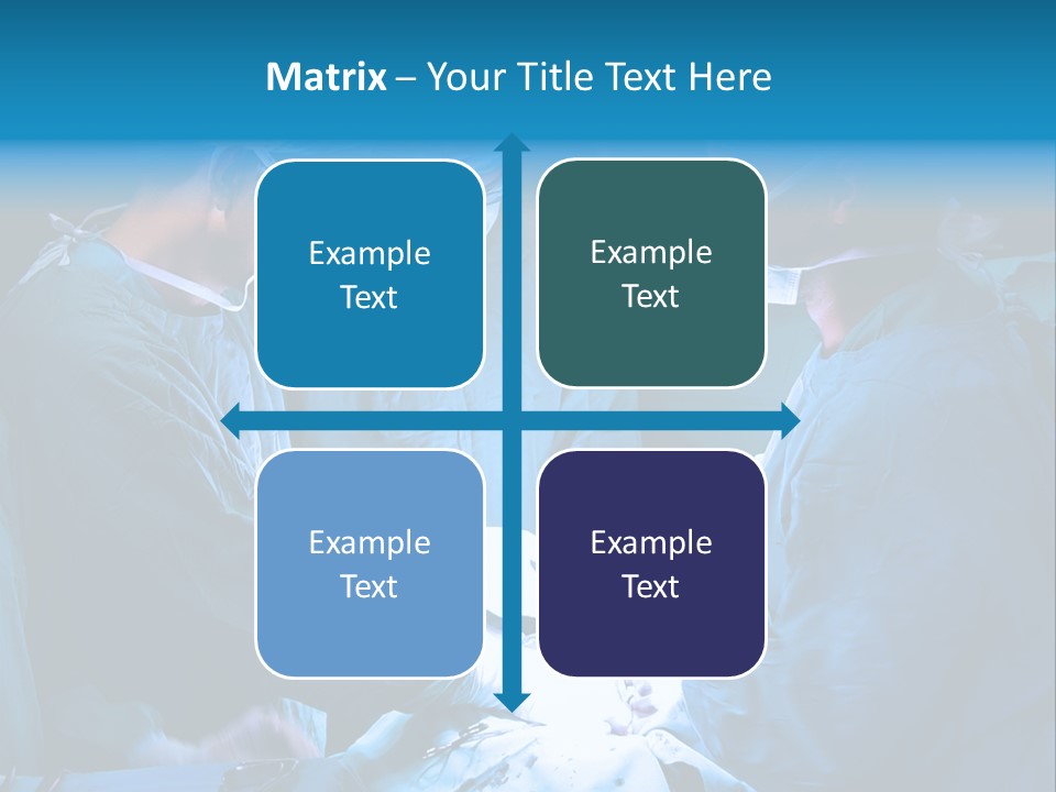 Blue Surgery Medical PowerPoint Template