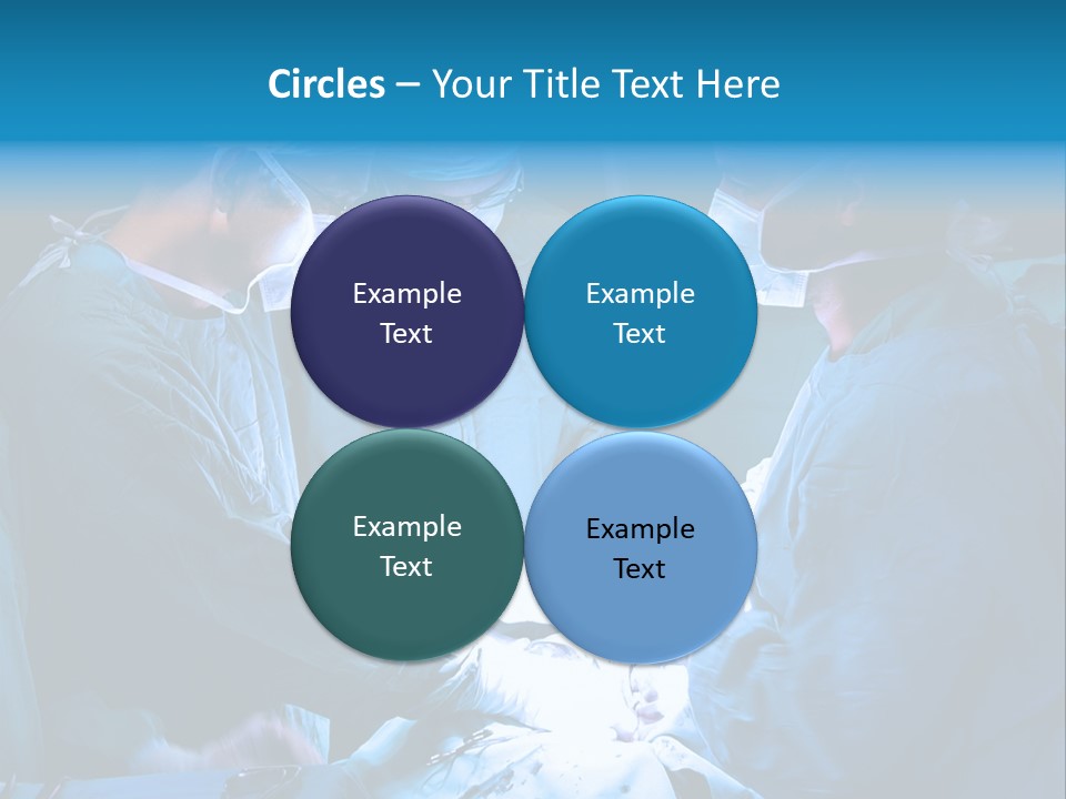 Blue Surgery Medical PowerPoint Template