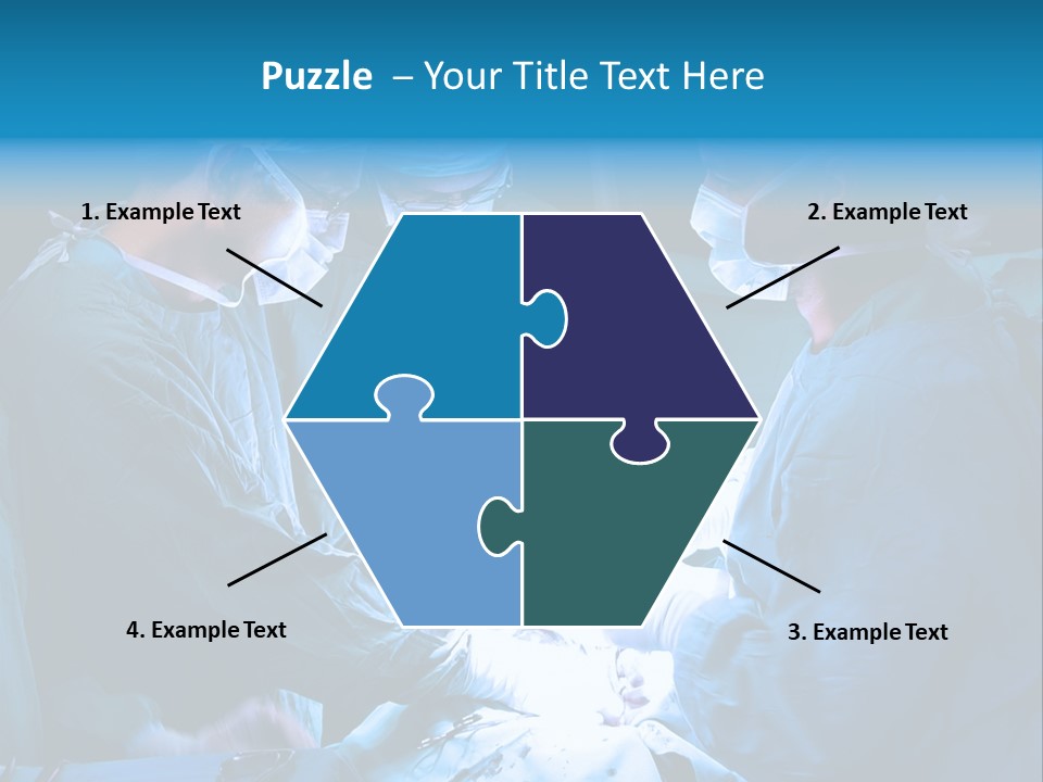 Blue Surgery Medical PowerPoint Template