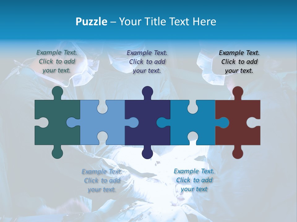 Blue Surgery Medical PowerPoint Template