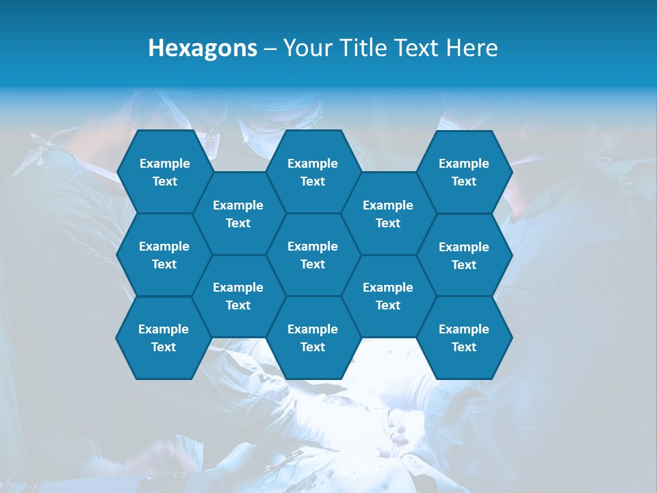 Blue Surgery Medical PowerPoint Template