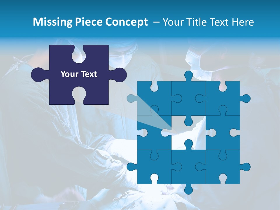 Blue Surgery Medical PowerPoint Template