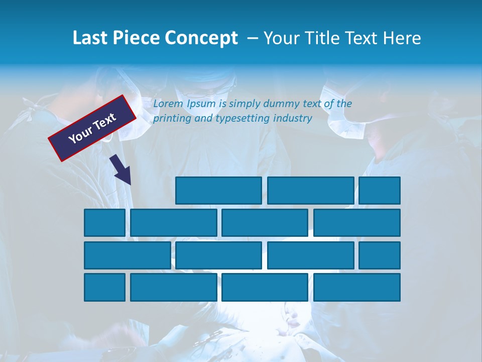 Blue Surgery Medical PowerPoint Template