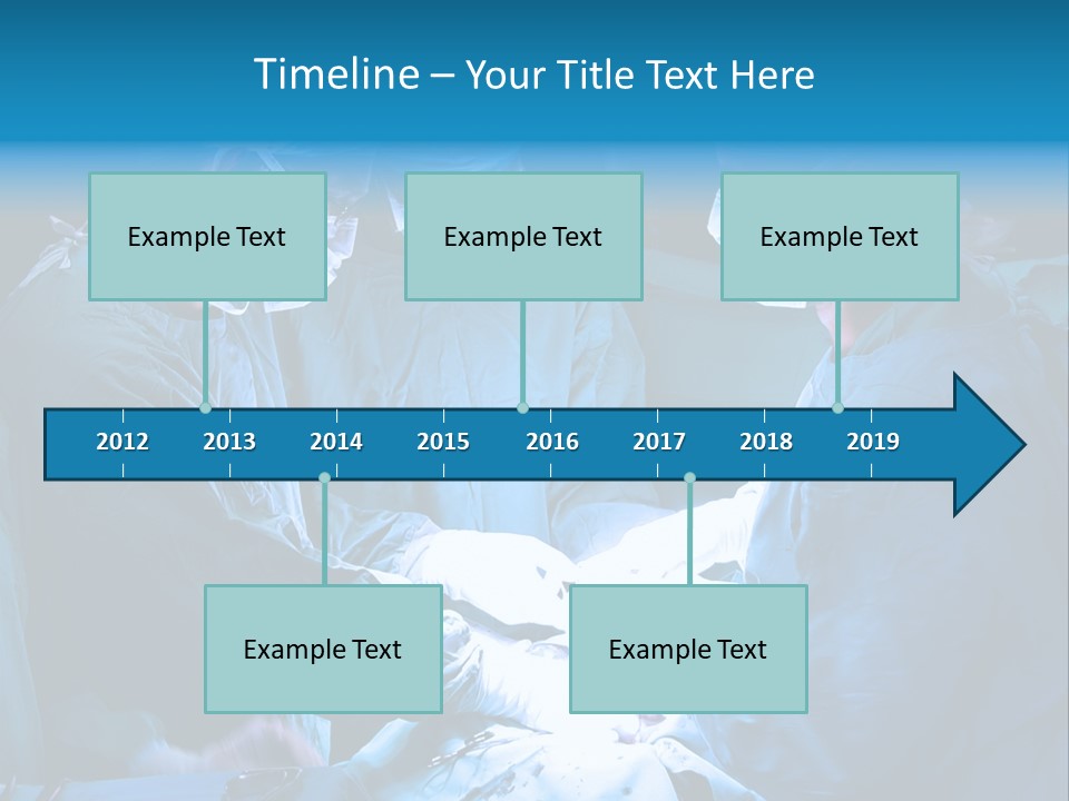 Blue Surgery Medical PowerPoint Template
