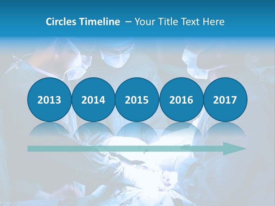 Blue Surgery Medical PowerPoint Template