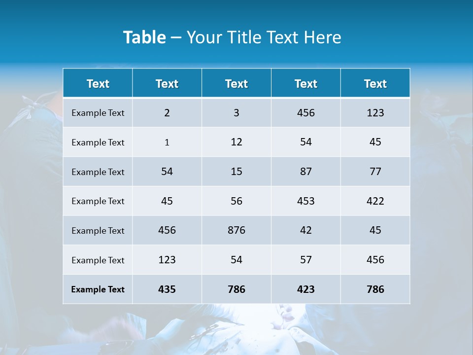 Blue Surgery Medical PowerPoint Template