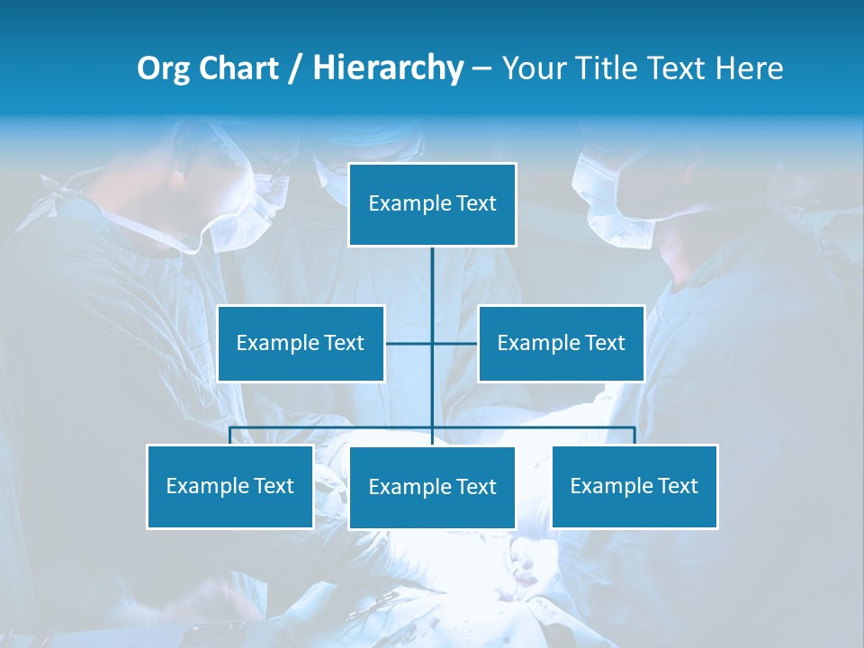 Blue Surgery Medical PowerPoint Template