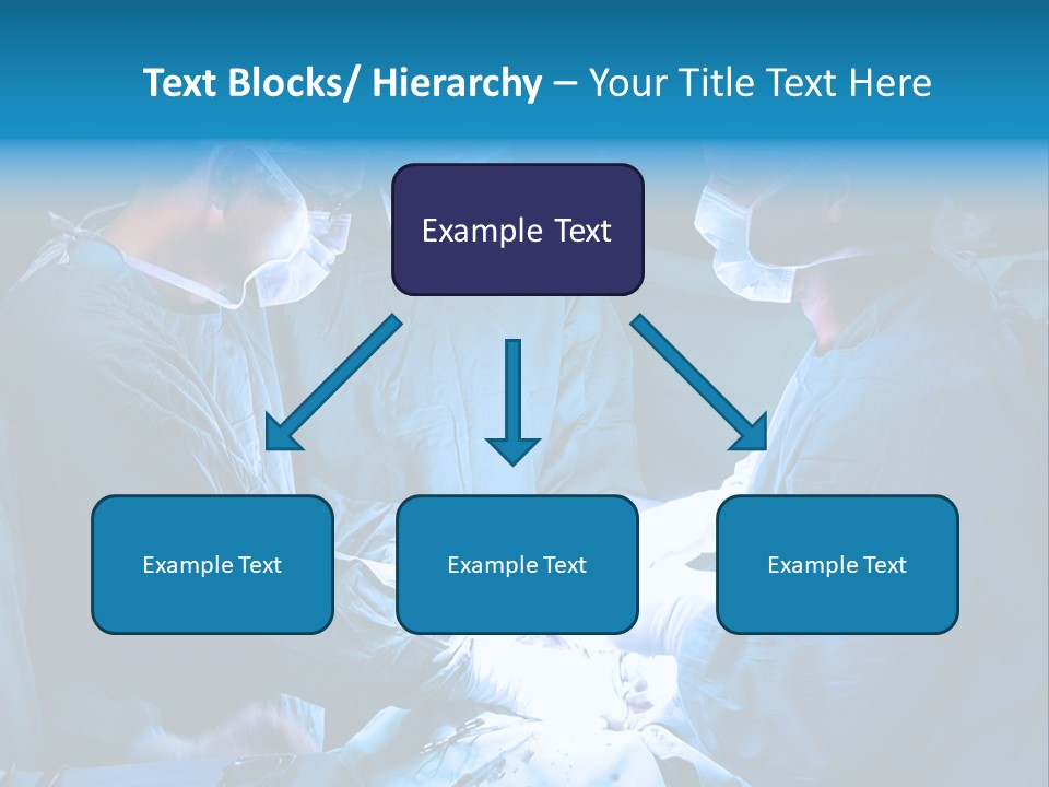Blue Surgery Medical PowerPoint Template