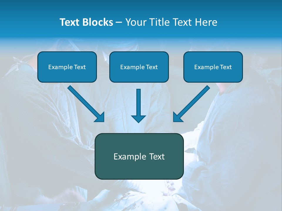 Blue Surgery Medical PowerPoint Template