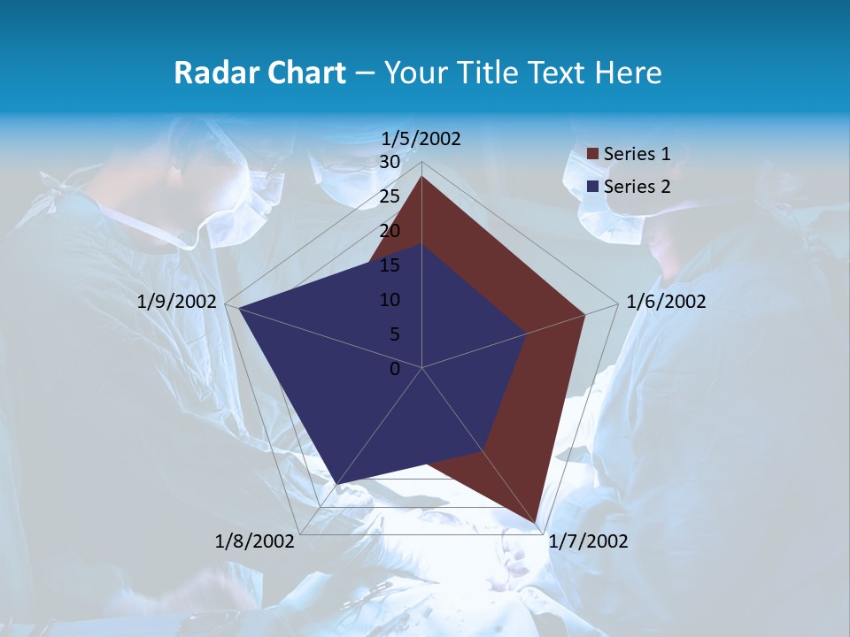 Blue Surgery Medical PowerPoint Template