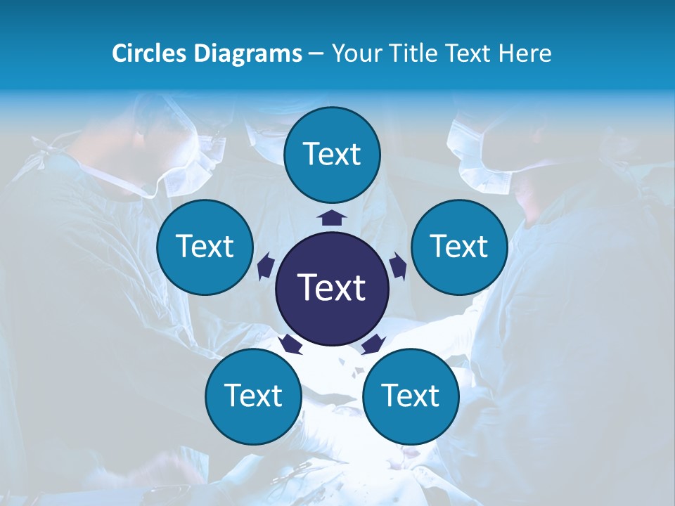 Blue Surgery Medical PowerPoint Template