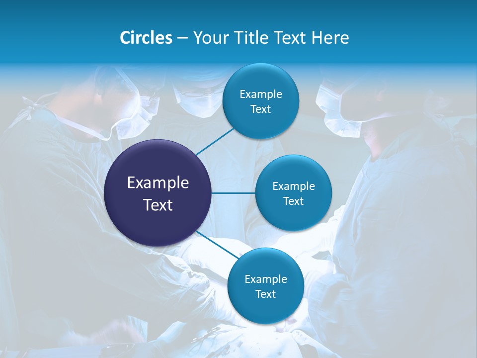 Blue Surgery Medical PowerPoint Template