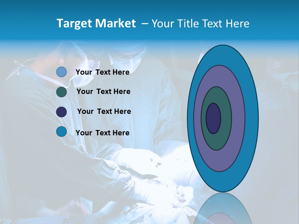 Blue Surgery Medical PowerPoint Template