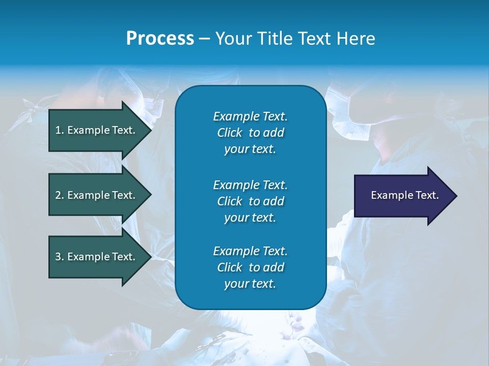 Blue Surgery Medical PowerPoint Template