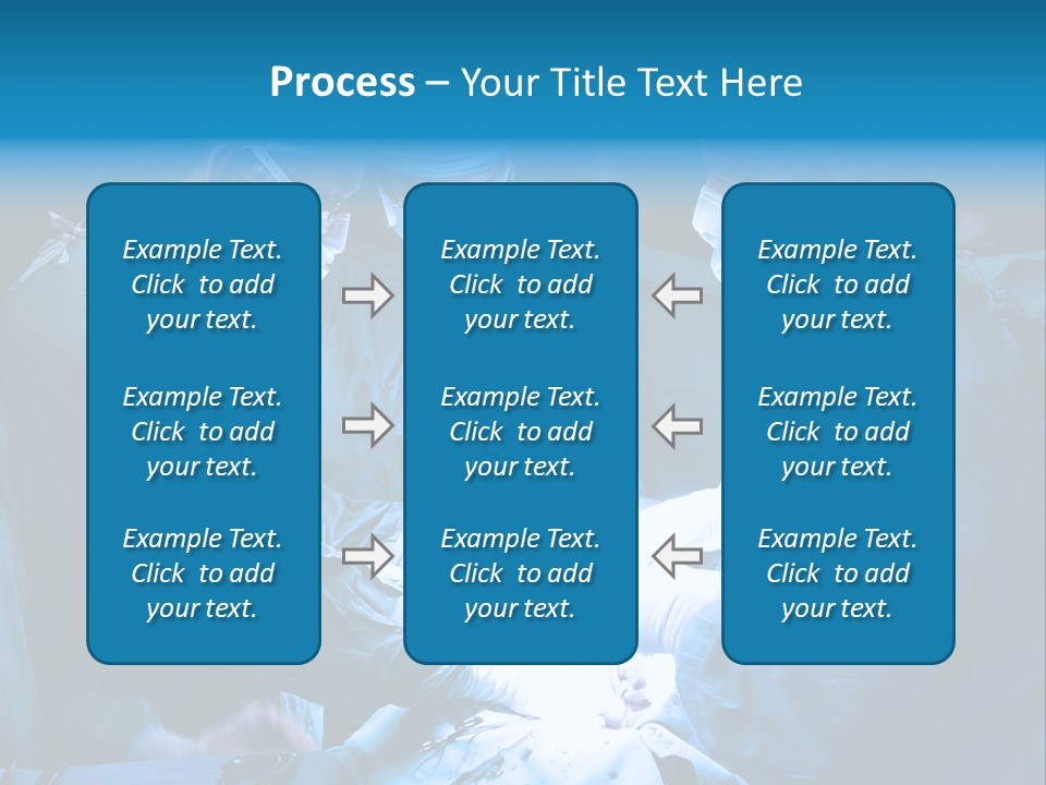 Blue Surgery Medical PowerPoint Template