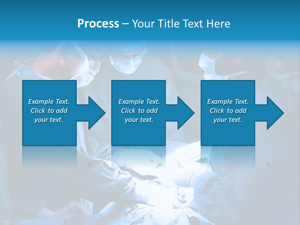 Blue Surgery Medical PowerPoint Template
