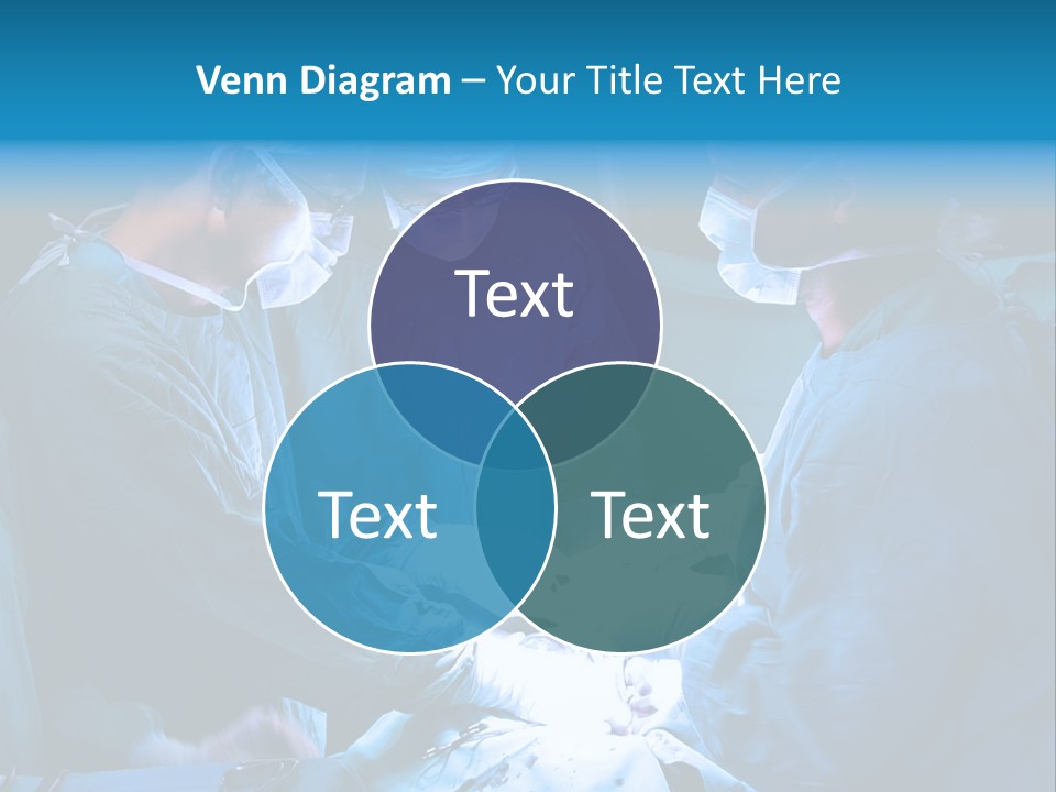 Blue Surgery Medical PowerPoint Template