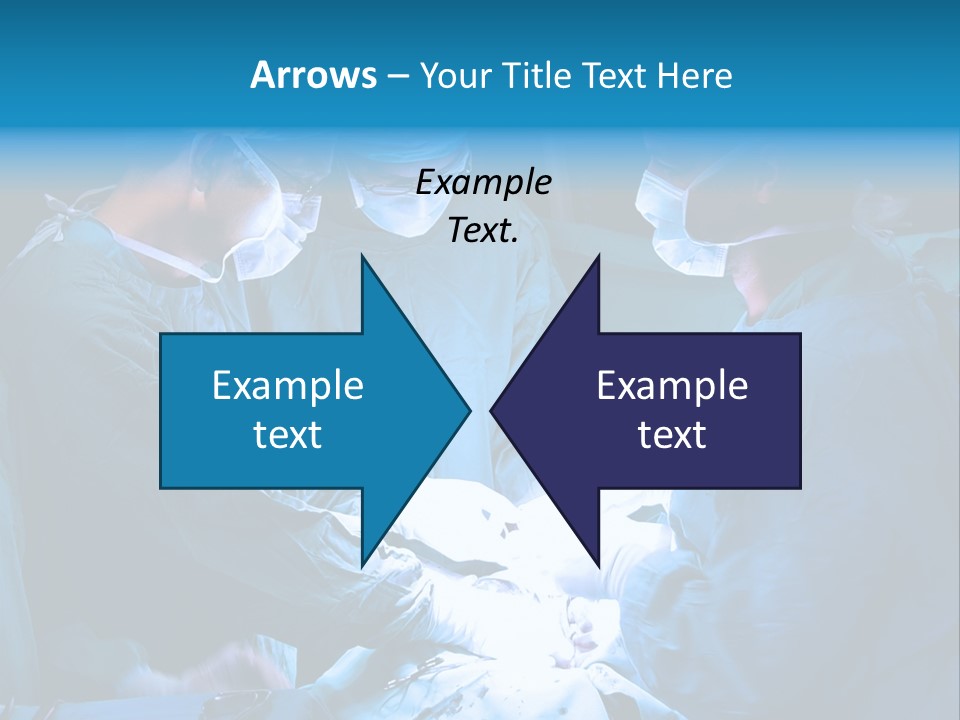 Blue Surgery Medical PowerPoint Template