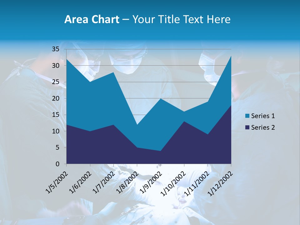 Blue Surgery Medical PowerPoint Template