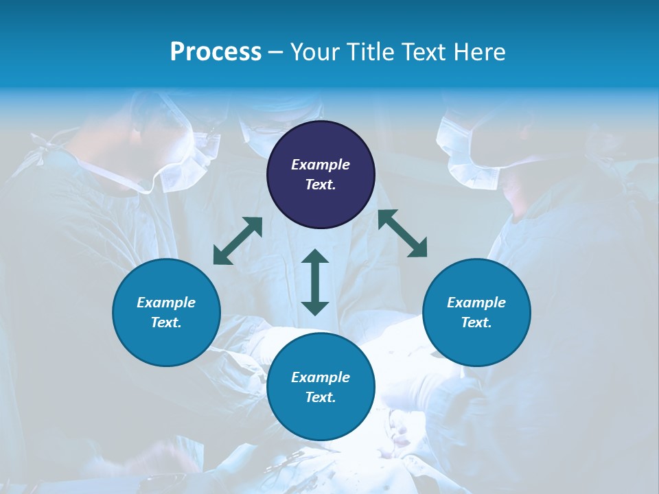 Blue Surgery Medical PowerPoint Template