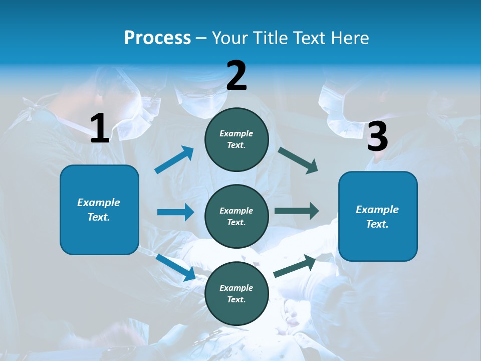 Blue Surgery Medical PowerPoint Template