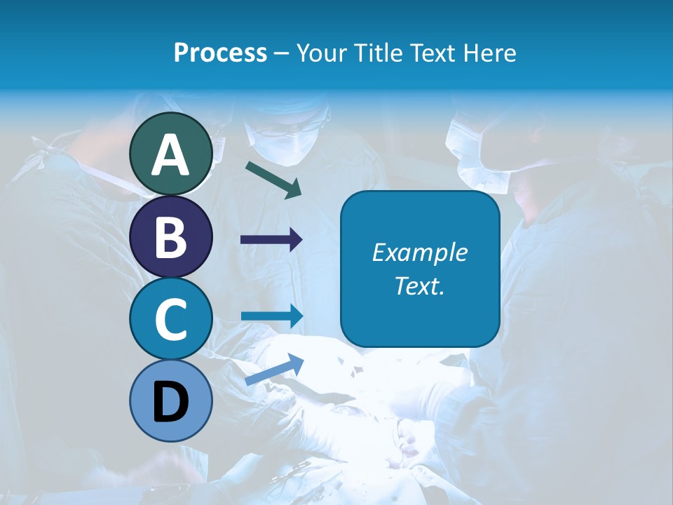 Blue Surgery Medical PowerPoint Template