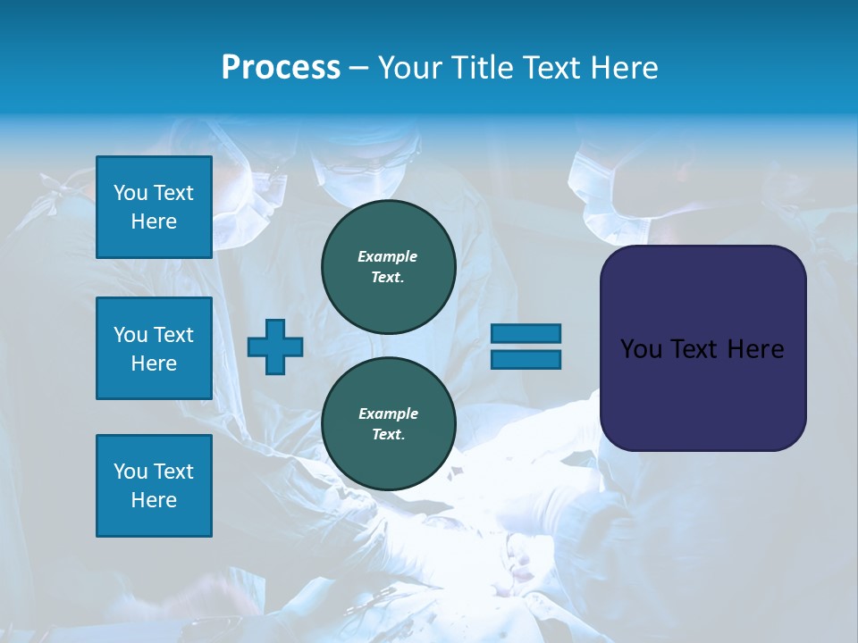 Blue Surgery Medical PowerPoint Template