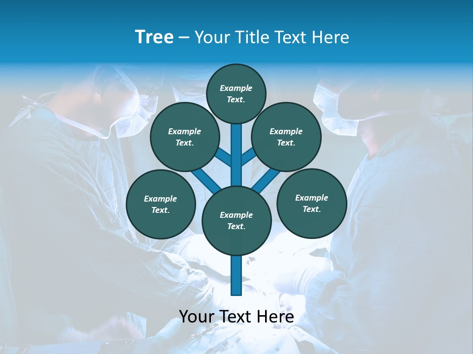 Blue Surgery Medical PowerPoint Template