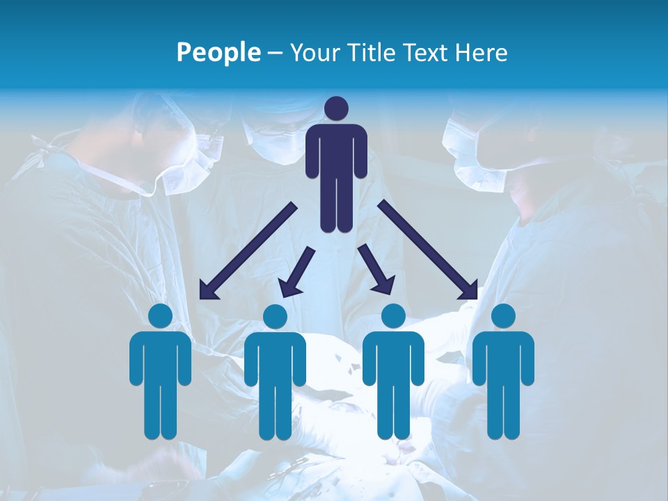 Blue Surgery Medical PowerPoint Template