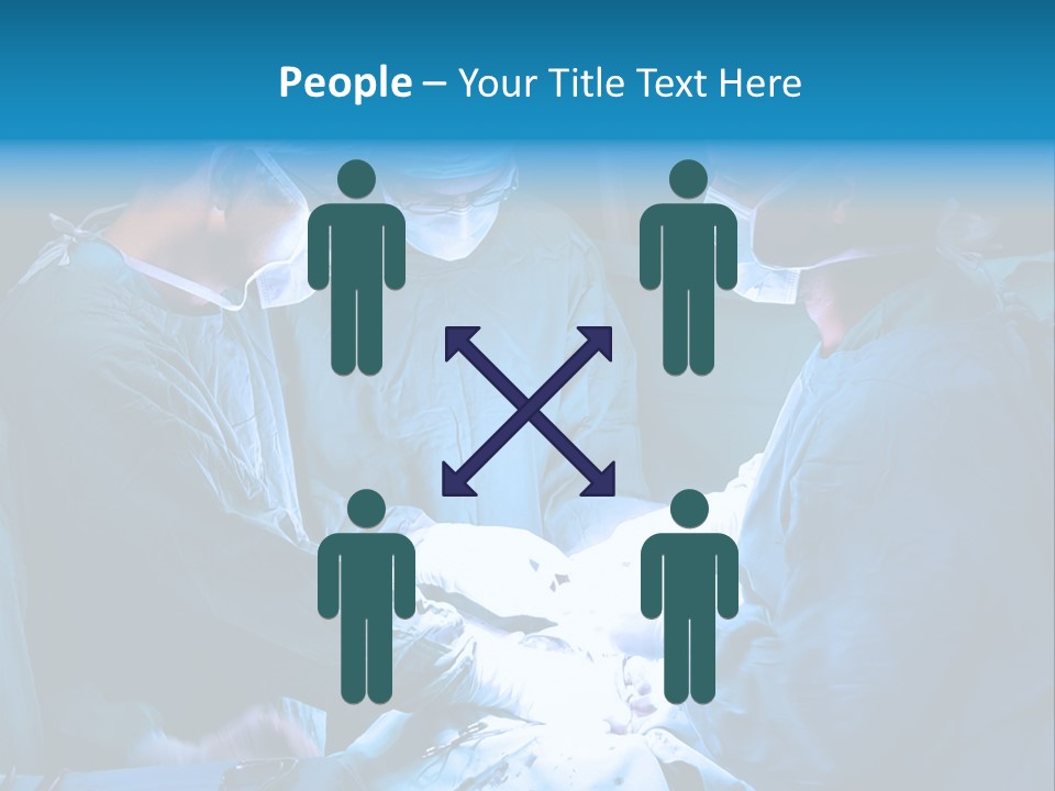 Blue Surgery Medical PowerPoint Template