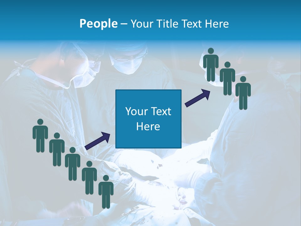 Blue Surgery Medical PowerPoint Template