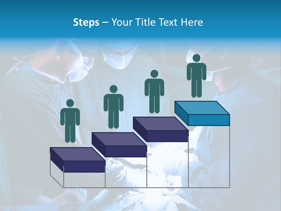 Blue Surgery Medical PowerPoint Template