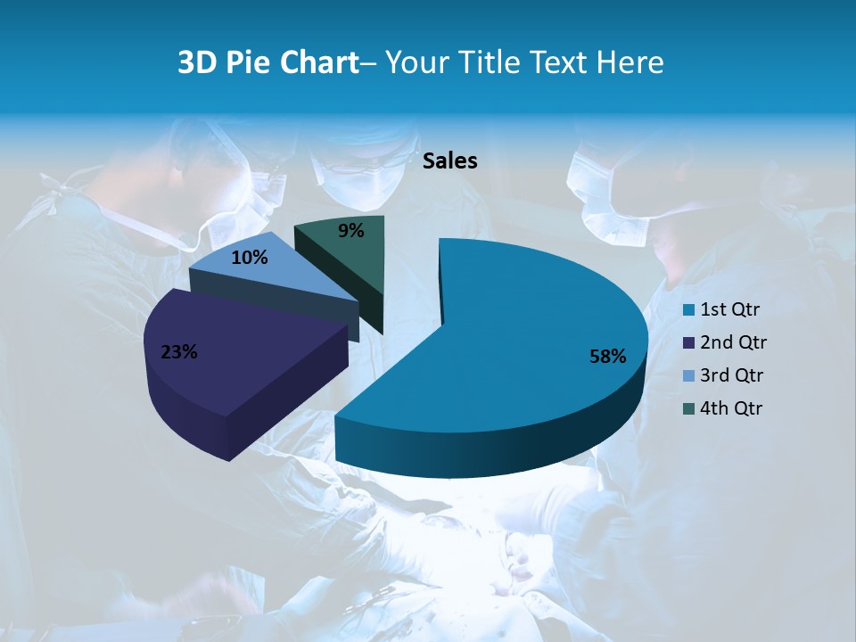 Blue Surgery Medical PowerPoint Template