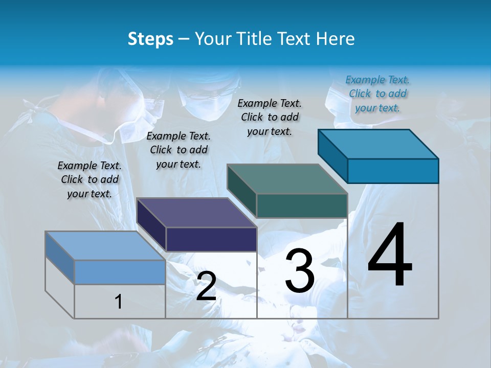 Blue Surgery Medical PowerPoint Template