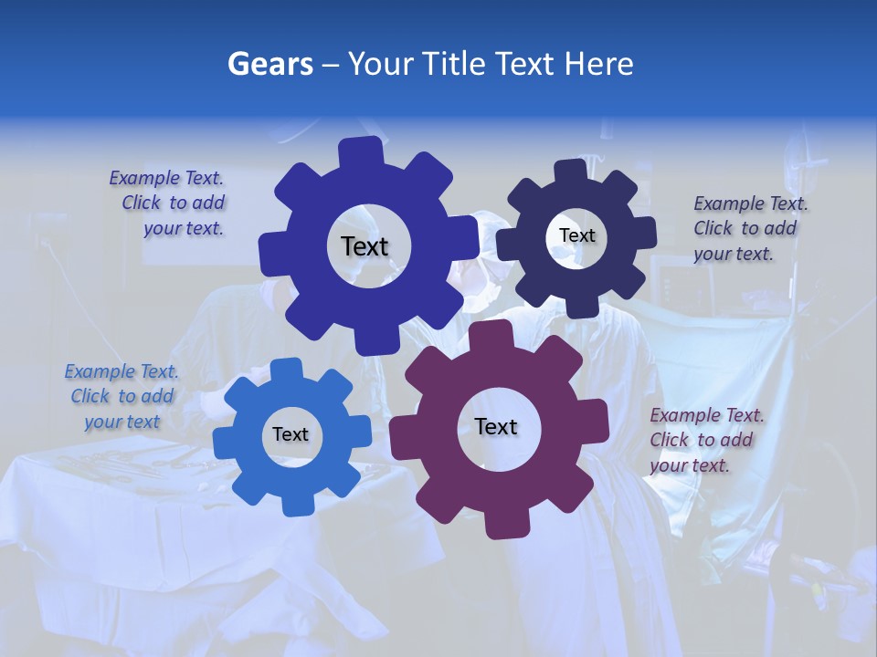 Care Pain Surgeon PowerPoint Template