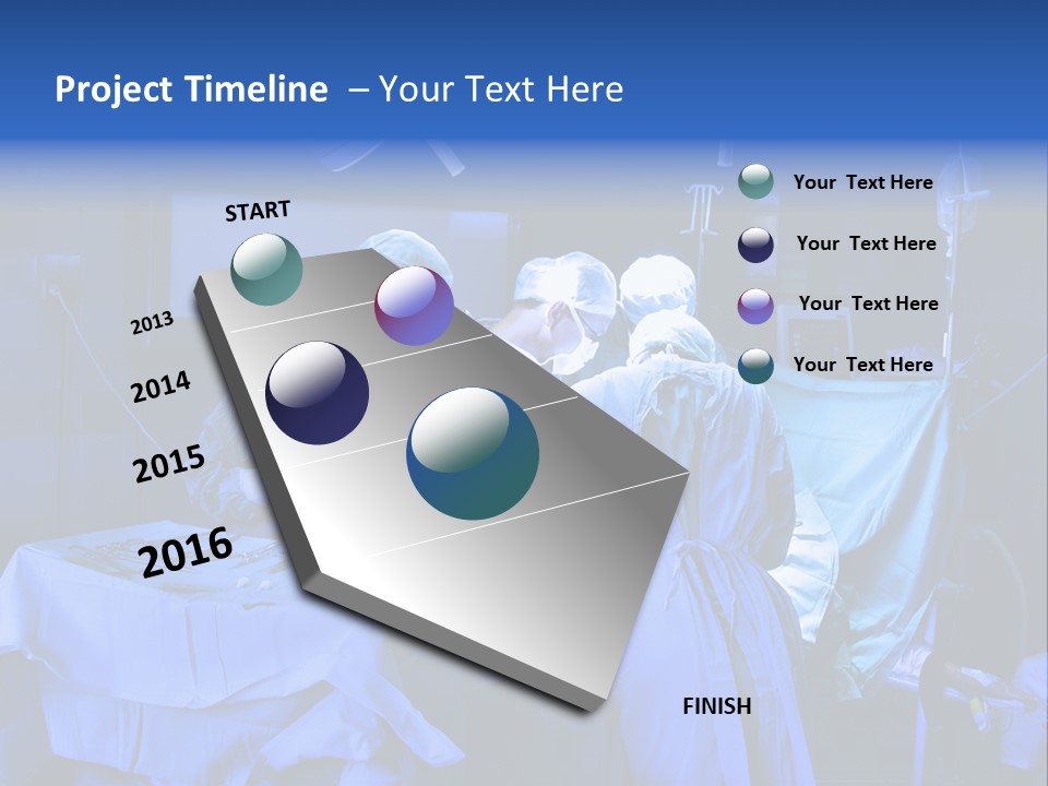 Care Pain Surgeon PowerPoint Template