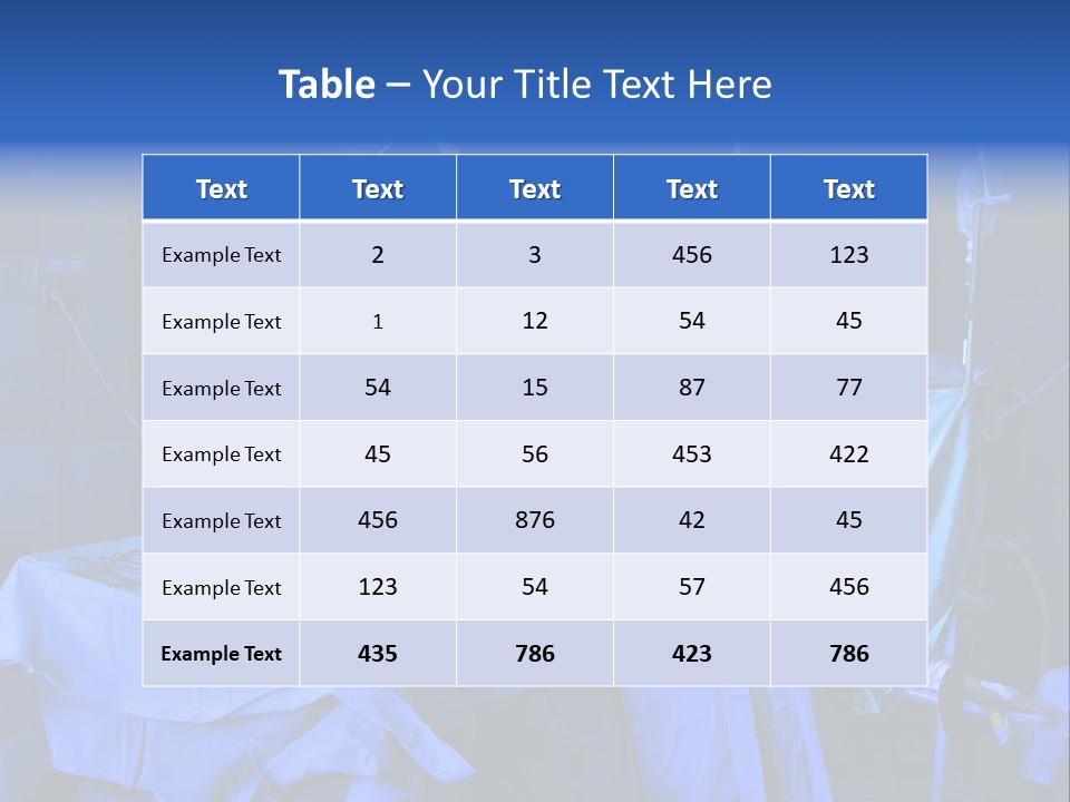 Care Pain Surgeon PowerPoint Template