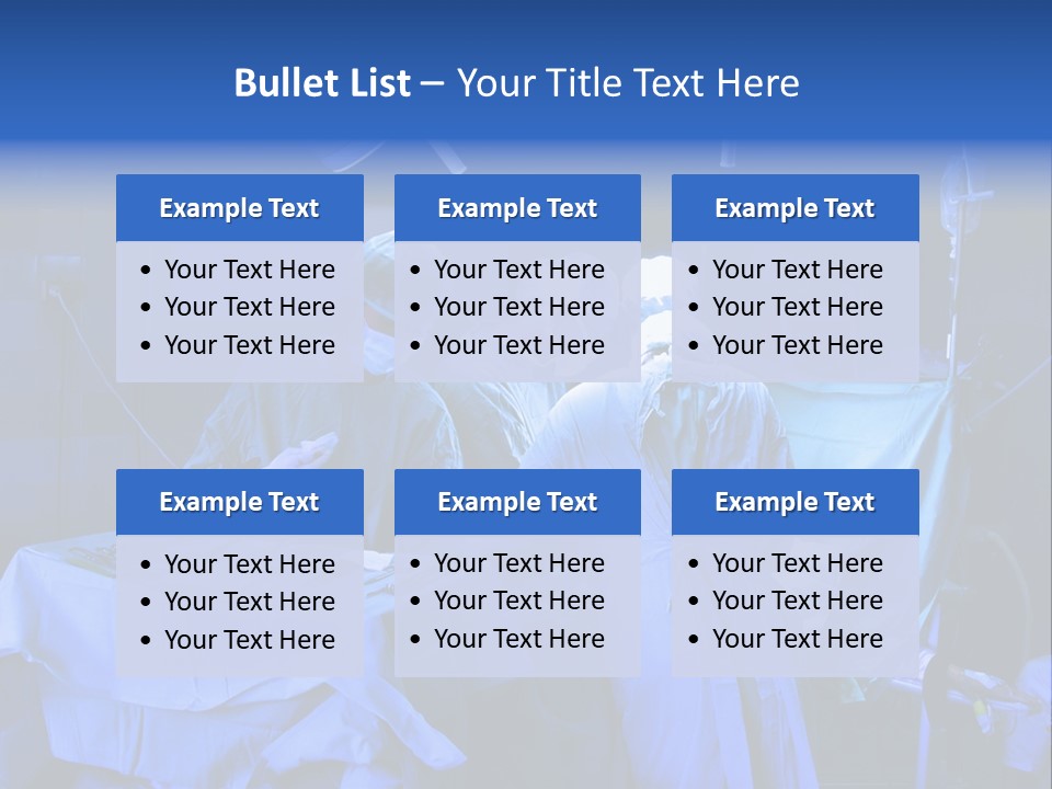 Care Pain Surgeon PowerPoint Template